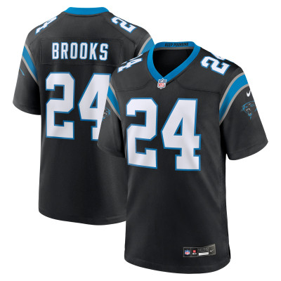 Джерси Carolina Panthers Jonathon Brooks Nike Black Game