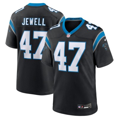 Игровая джерси Carolina Panthers Josey Jewell Nike Black Game
