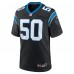 Игровая джерси Carolina Panthers Robert Hunt Nike Black Game