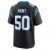 Игровая джерси Carolina Panthers Robert Hunt Nike Black Game