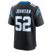 Игровая джерси Carolina Panthers DJ Johnson Nike Black Game