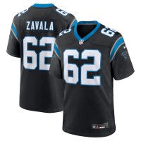 Игровая джерси Carolina Panthers Chandler Zavala Nike Black Game