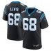 Игровая джерси Carolina Panthers Damien Lewis Nike Black Game