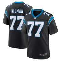 Игровая джерси Carolina Panthers Yosh Nijman Nike Black Game