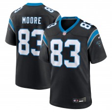 Игровая джерси Carolina Panthers David Moore Nike Black Game