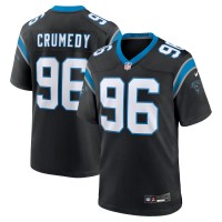 Игровая джерси Carolina Panthers Jaden Crumedy Nike Black Game