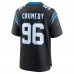 Игровая джерси Carolina Panthers Jaden Crumedy Nike Black Game