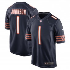 Игровая джерси Chicago Bears Jaylon Johnson Nike Navy Game