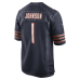 Джерси Chicago Bears Jaylon Johnson Nike Navy Game
