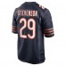 Игровая джерси Chicago Bears Tyrique Stevenson Nike Navy Game