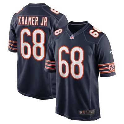 Игровая джерси Chicago Bears Doug Kramer Jr. Nike Navy Game