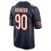 Игровая джерси Chicago Bears Dominique Robinson Nike Navy Game
