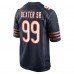 Игровая джерси Chicago Bears Gervon Dexter Sr. Nike Navy Game