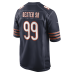 Джерси Chicago Bears Gervon Dexter Sr. Nike Navy Game