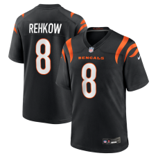 Джерси Cincinnati Bengals Ryan Rehkow Nike Black Game Джерси Cincinnati Bengals Ryan Rehkow Nike Black Game