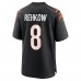 Cincinnati Bengals Ryan Rehkow Nike Black Game Jersey