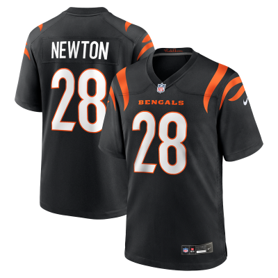 Джерси Cincinnati Bengals Josh Newton Nike Black Game