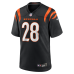 Джерси Cincinnati Bengals Josh Newton Nike Black Game