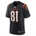 Cincinnati Bengals Jermaine Burton Nike Black Game Jersey