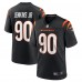 Cincinnati Bengals Kris Jenkins Jr. Nike Black Game Jersey