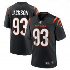 Cincinnati Bengals McKinnley Jackson Nike Black Game Jersey
