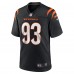 Cincinnati Bengals McKinnley Jackson Nike Black Game Jersey