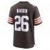 Cleveland Browns Myles Harden Nike Brown Team Game Jersey