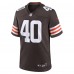Cleveland Browns Nathaniel Watson Nike Brown Team Game Jersey
