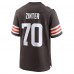 Cleveland Browns Zak Zinter Nike Brown Team Game Jersey
