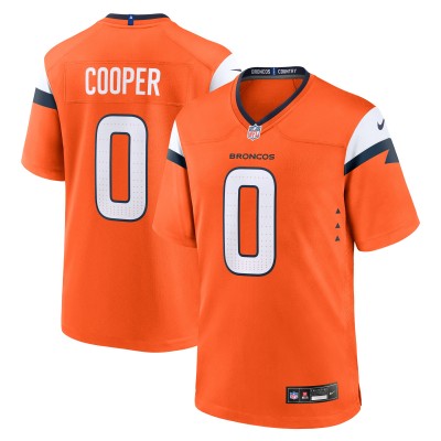 Игровая джерси Denver Broncos Jonathon Cooper Nike Orange Team Game