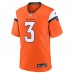 Игровая джерси Denver Broncos Wil Lutz Nike Orange Team Game