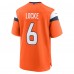 Denver Broncos P.J. Locke Nike Orange Team Game Jersey