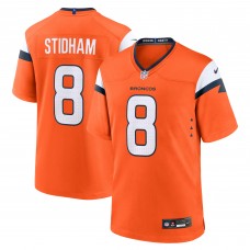 Игровая джерси Denver Broncos Jarrett Stidham Nike Orange Team Game