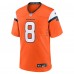 Игровая джерси Denver Broncos Jarrett Stidham Nike Orange Team Game