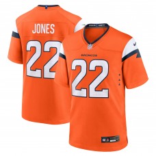 Denver Broncos Brandon Jones Nike Orange Team Game Jersey