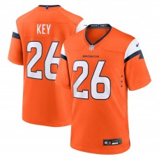 Denver Broncos Devon Key Nike Orange Team Game Jersey