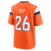 Denver Broncos Devon Key Nike Orange Team Game Jersey