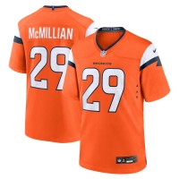 Denver Broncos JaQuan McMillian Nike Orange Team Game Jersey