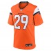 Denver Broncos JaQuan McMillian Nike Orange Team Game Jersey