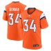 Denver Broncos JL Skinner Nike Orange Team Game Jersey Denver Broncos JL Skinner Nike Orange Team Game Jersey