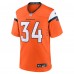 Denver Broncos JL Skinner Nike Orange Team Game Jersey