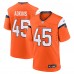 Игровая джерси Denver Broncos Nate Adkins Nike Orange Team Game