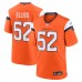 Denver Broncos Jonah Elliss Nike Orange Team Game Jersey Denver Broncos Jonah Elliss Nike Orange Team Game Jersey