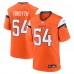 Denver Broncos Alex Forsyth Nike Orange Team Game Jersey