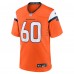 Denver Broncos Luke Wattenberg Nike Orange Team Game Jersey