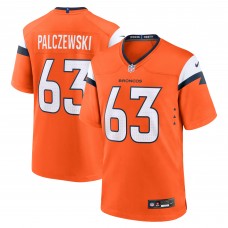 Игровая джерси Denver Broncos Alex Palczewski Nike Orange Team Game