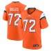 Игровая джерси Denver Broncos Garett Bolles Nike Orange Team Game