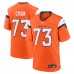 Игровая джерси Denver Broncos Frank Crum Nike Orange Team Game