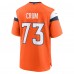 Игровая джерси Denver Broncos Frank Crum Nike Orange Team Game