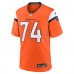 Игровая джерси Denver Broncos Ben Powers Nike Orange Team Game